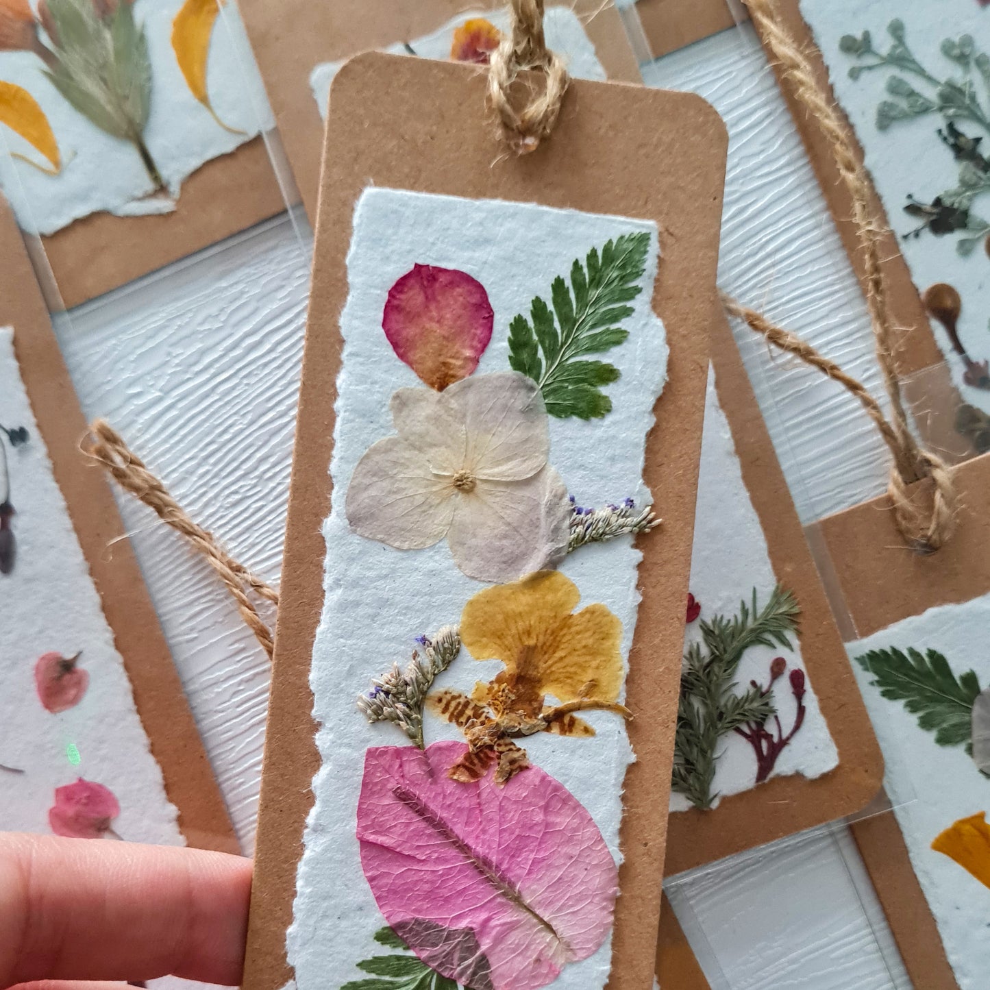 Botanical Bookmark or Postcard Design