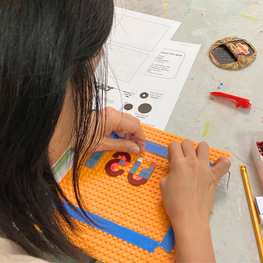 Making Prints with LEGO