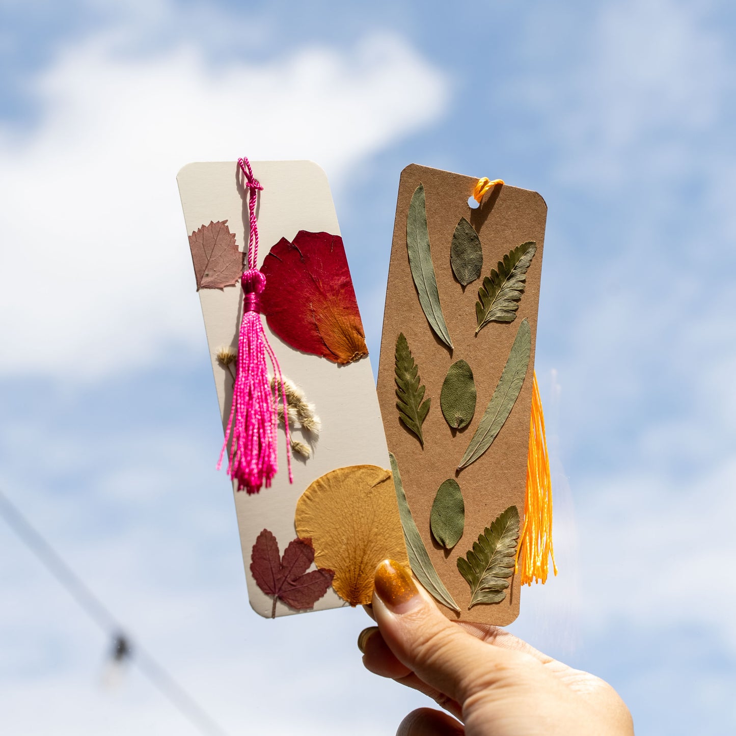 Botanical Bookmark or Postcard Design