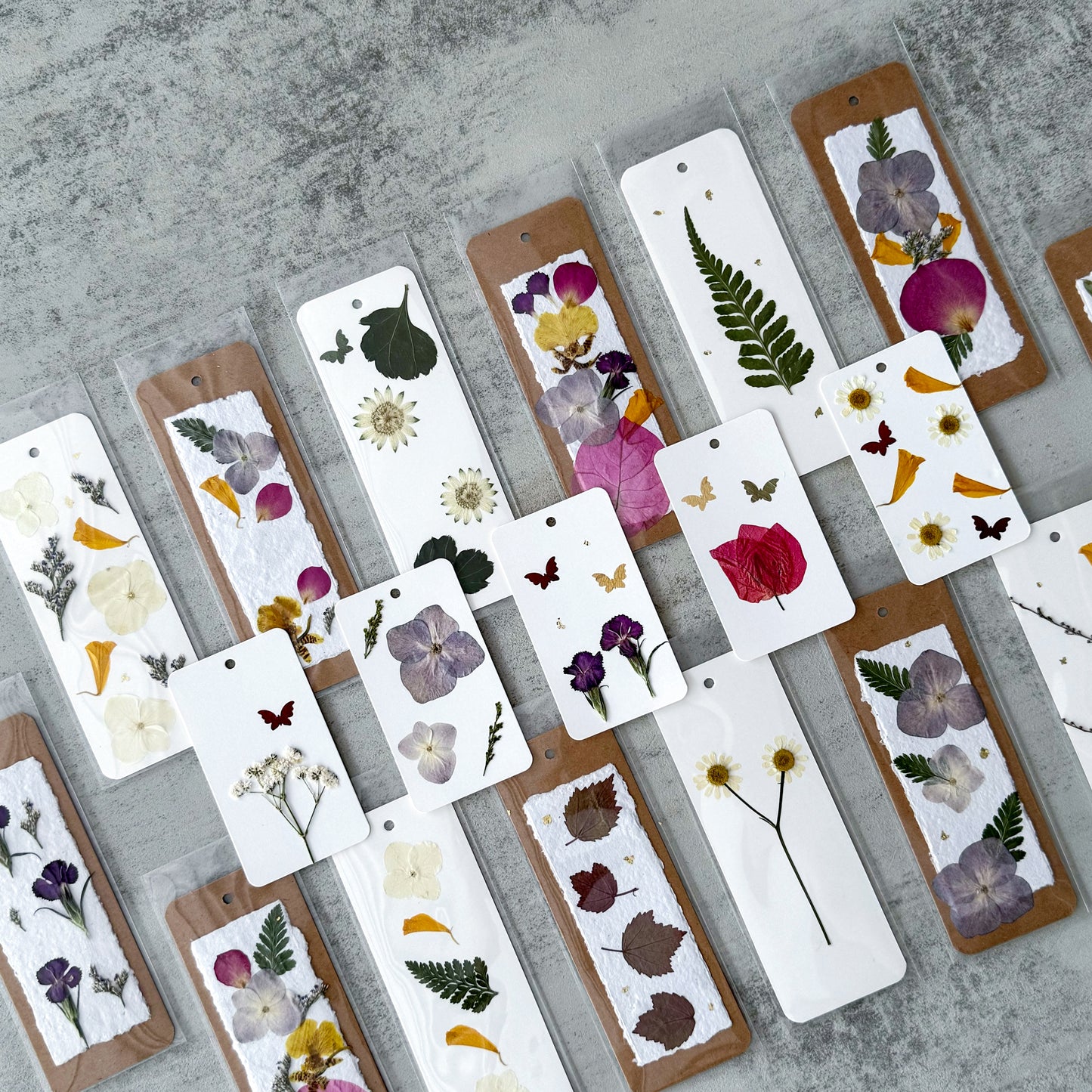 Botanical Bookmark or Postcard Design