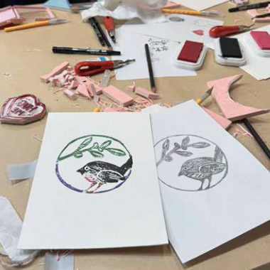 Rubber Stamp Carving