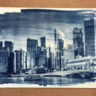 Cyanotype Printing