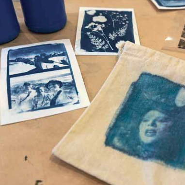 Cyanotype Printing