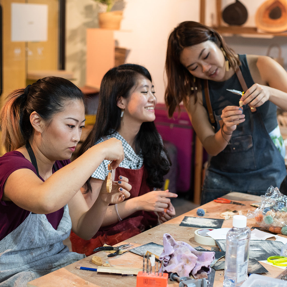 IKIGAI Wooden Jewellery Workshop