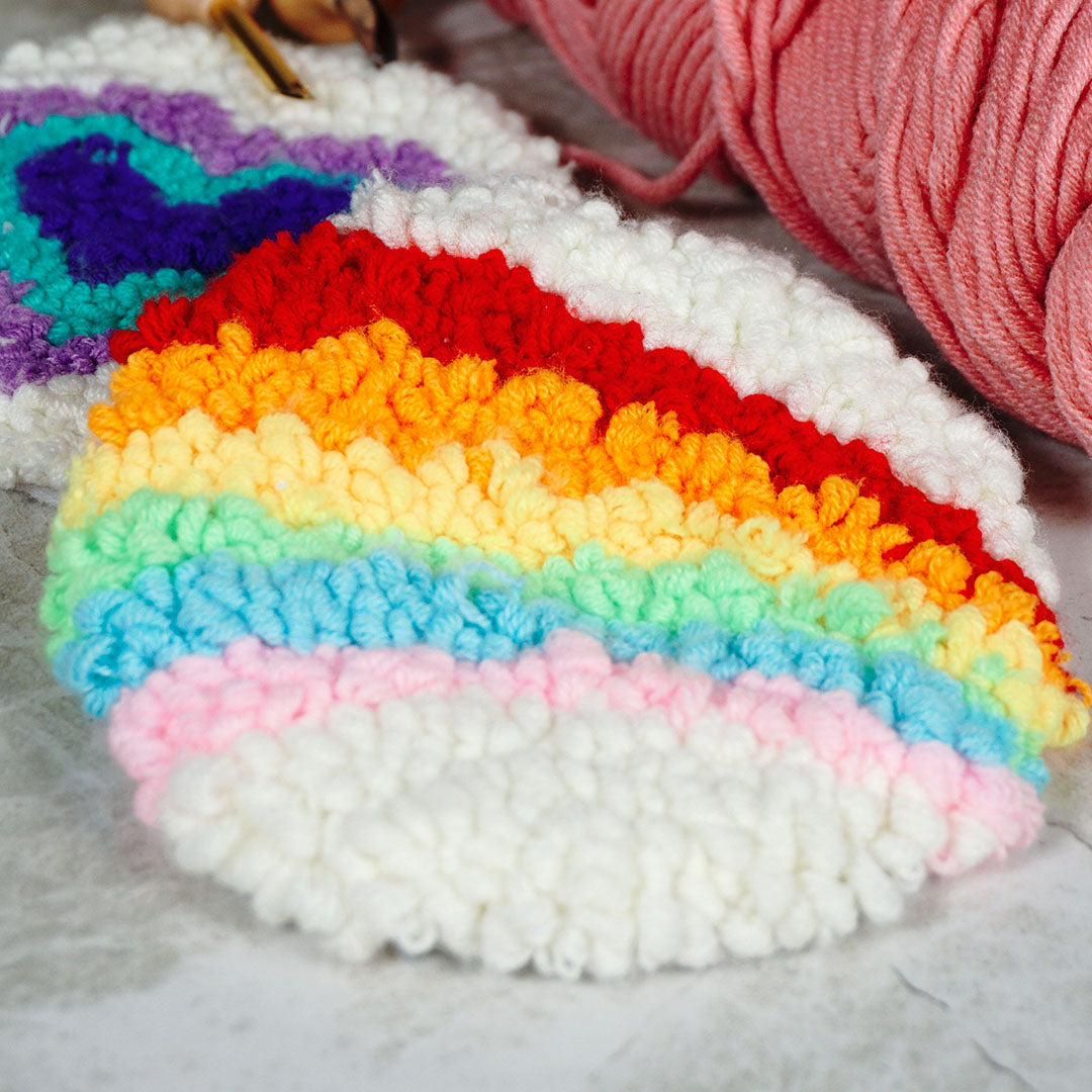 Punch Needle Coaster