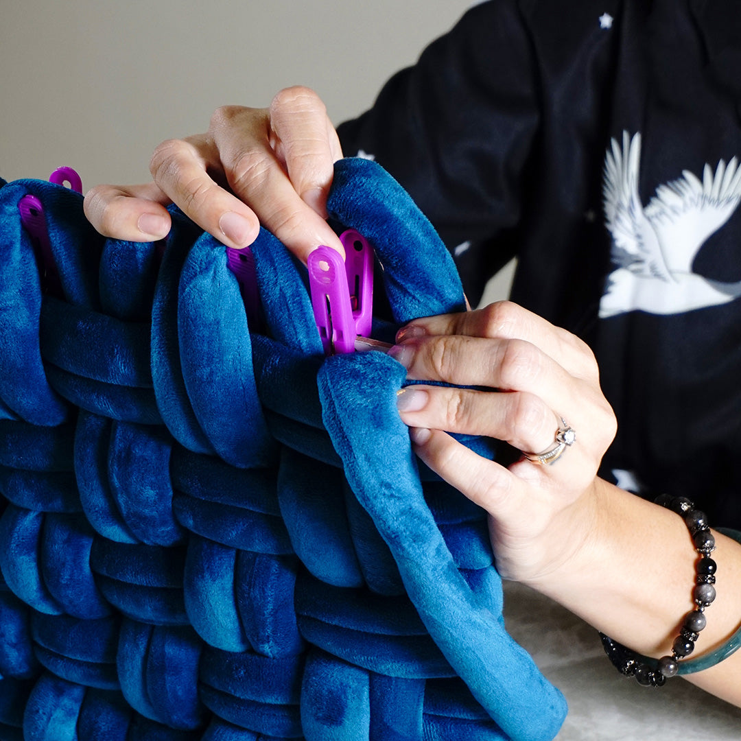 Chunky Yarn Knit Bag