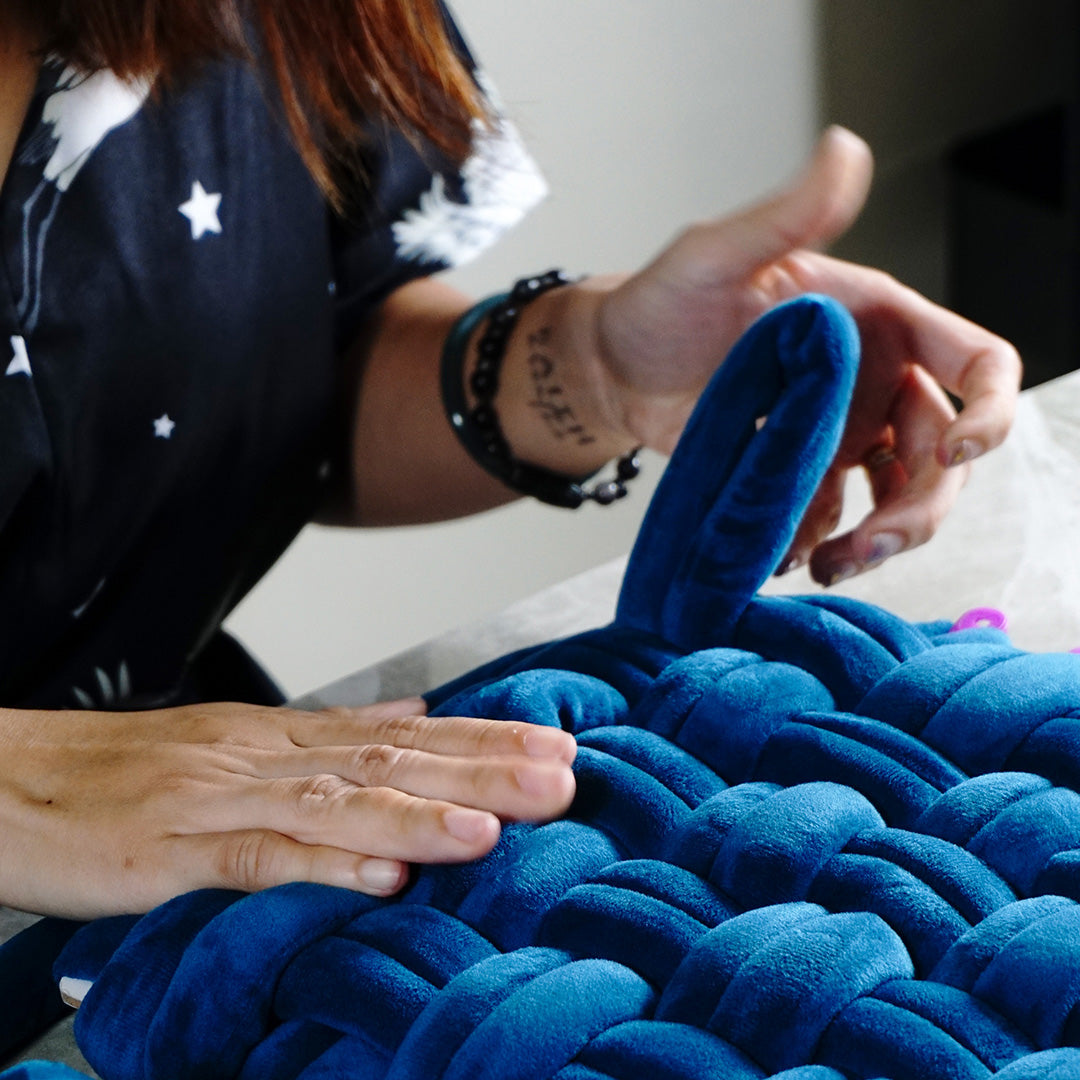 Chunky Yarn Knit Bag